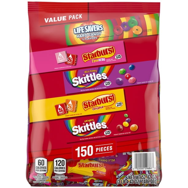 Mars Fun Size Fruity Candy Bulk Variety Pack, 150 ct.