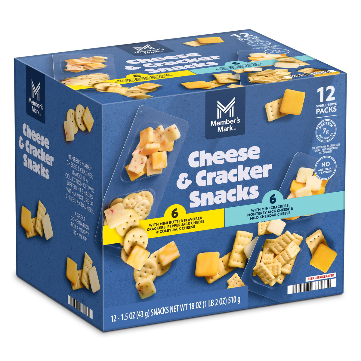 Member's Mark Cheese and Cracker Snacks, 12 pk.