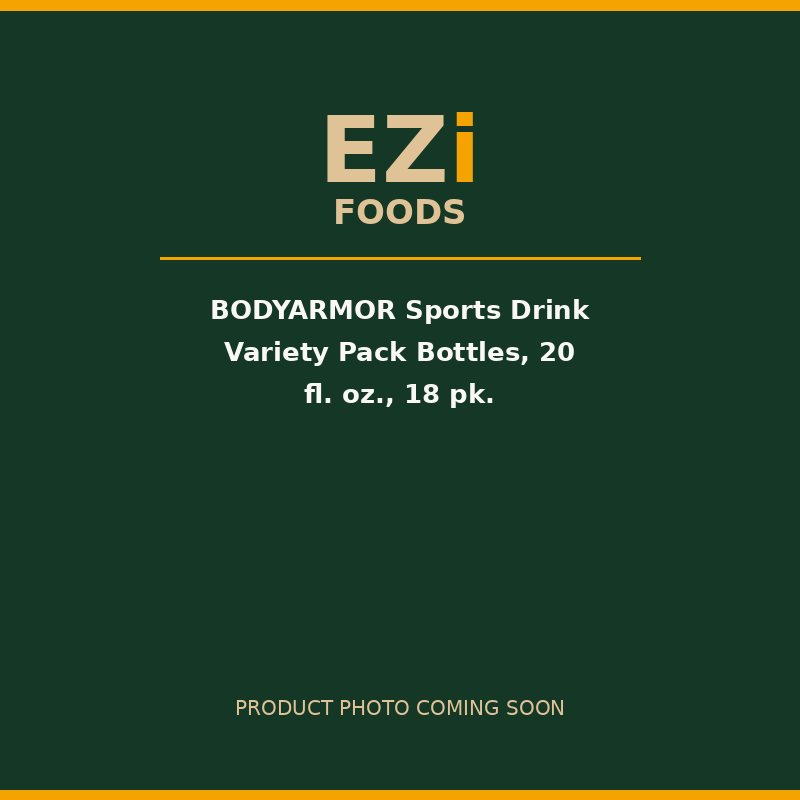 BODYARMOR Sports Drink Variety Pack Bottles, 20 fl. oz., 18 pk.