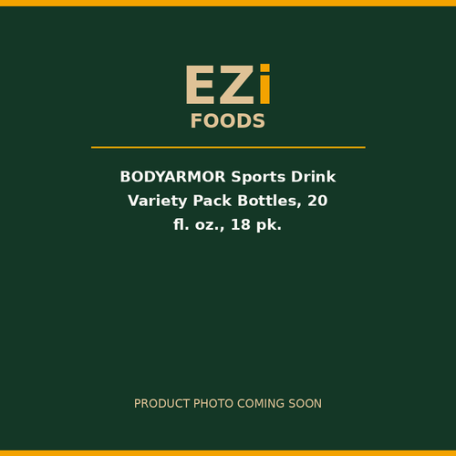 BODYARMOR Sports Drink Variety Pack Bottles, 20 fl. oz., 18 pk.
