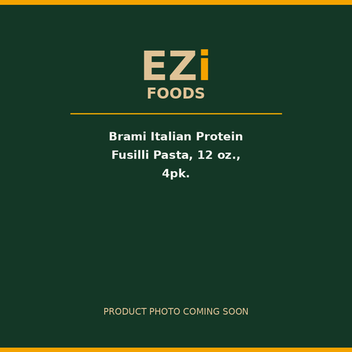 Brami Italian Protein Fusilli Pasta, 12 oz., 4pk.