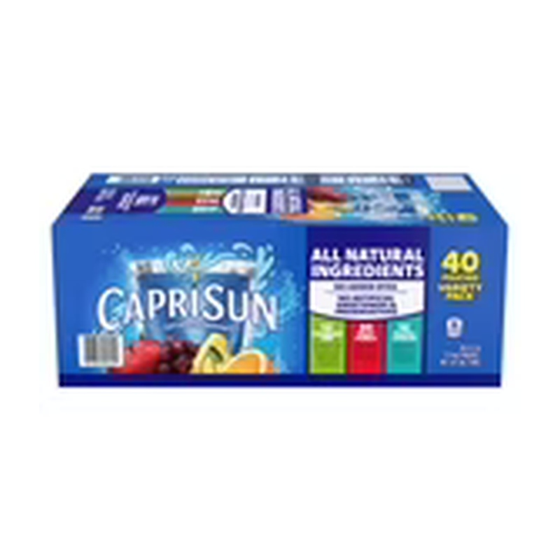Capri Sun Variety Pack 6 fl. oz. pouches, 40 pk.
