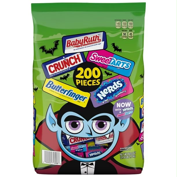 Ferrero Halloween Candy, Variety Pack, 200 pcs.