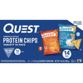 Quest Tortilla Style 18-19g Protein Chip Variety Pack, Nacho Cheese Ranch, 14 ct.