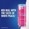 Red Bull Peach Edition Sugar Free Energy Drink, White Peach, 8.4 fl. oz., 24 pk.