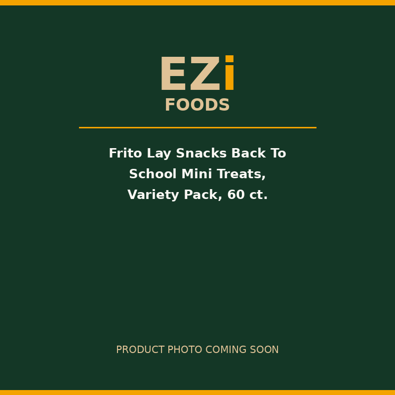 Frito Lay Snacks Back To School Mini Treats, Variety Pack, 60 ct.