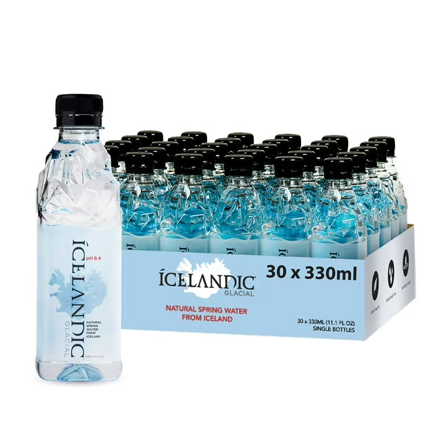 Icelandic Glacial Natural Spring Alkaline Water, 11.1 fl. oz., 30 pk.