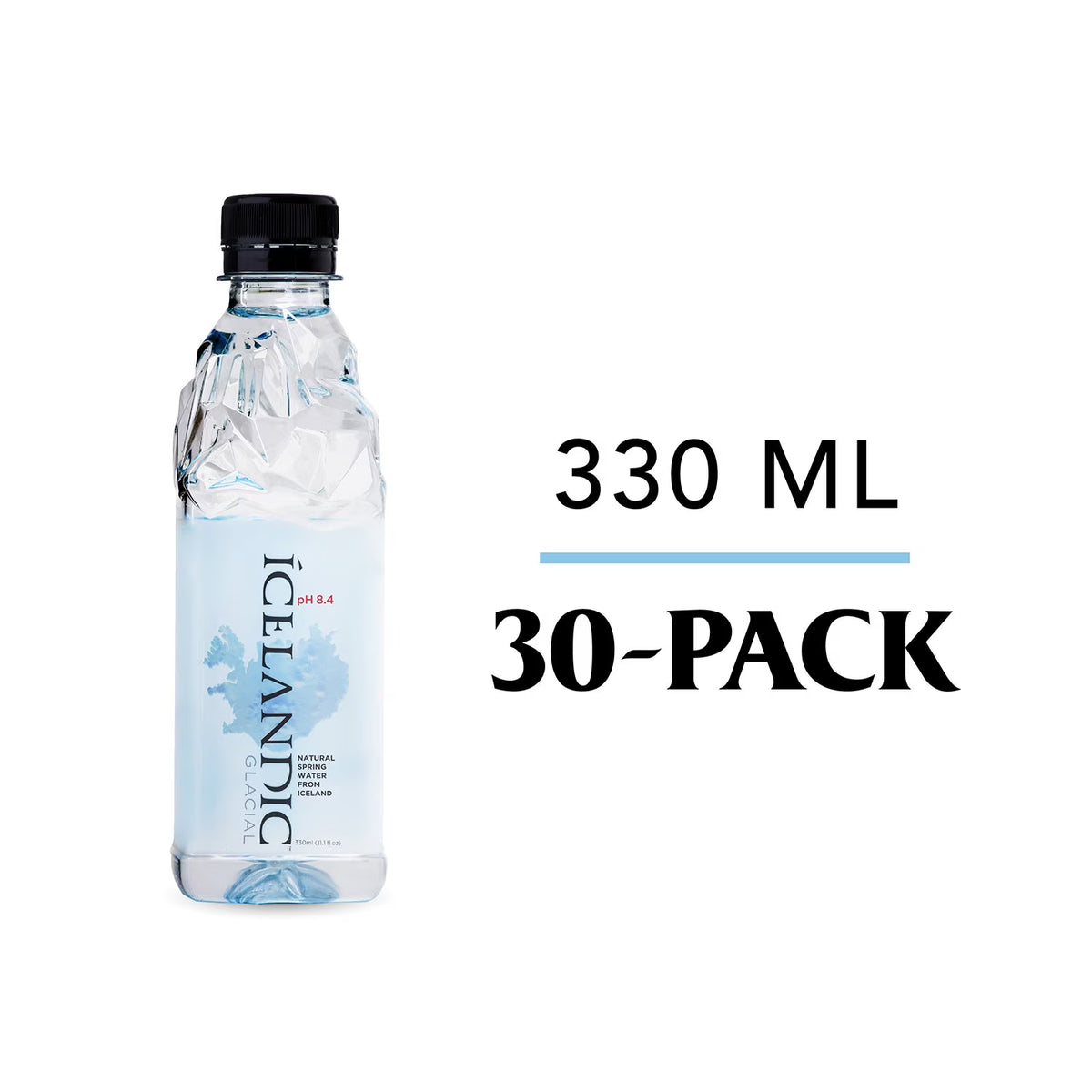 Icelandic Glacial Natural Spring Alkaline Water, 11.1 fl. oz., 30 pk.