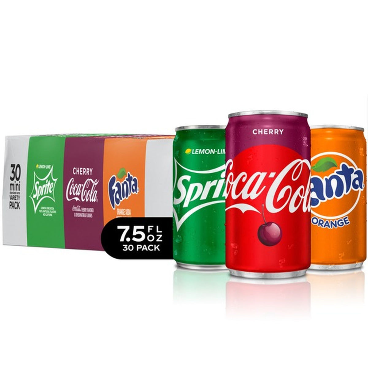 Coca-Cola Flavors Mini Cans Variety Pack 7.5 fl. oz., 30 pk.