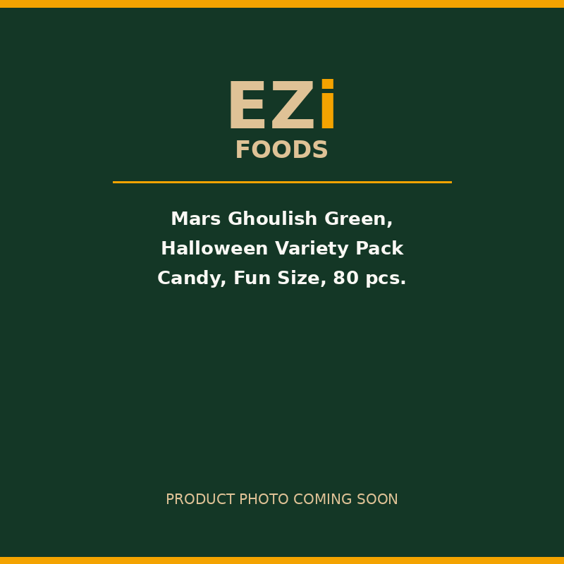 Mars Ghoulish Green, Halloween Variety Pack Candy, Fun Size, 80 pcs.