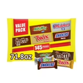 Mars Milk Chocolate Variety Pack Candy, 145 pcs.