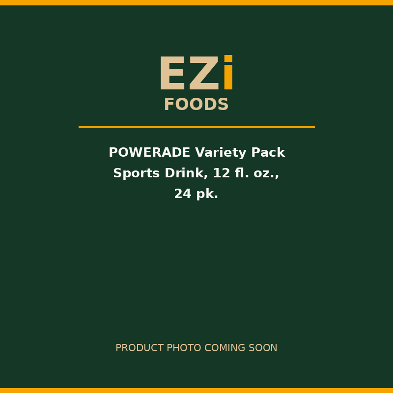 POWERADE Variety Pack Sports Drink, 12 fl. oz., 24 pk.