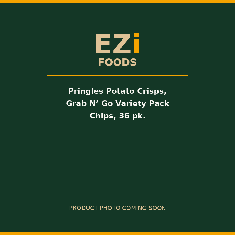 Pringles Potato Crisps, Grab N’ Go Variety Pack Chips, 36 pk.