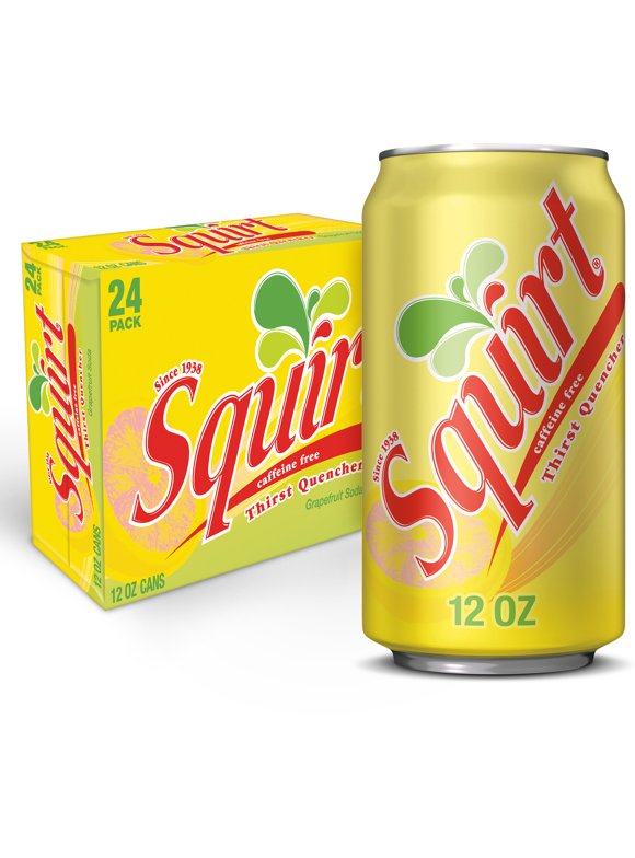 Squirt Citrus Soda, 12 fl. oz., 24 pk.