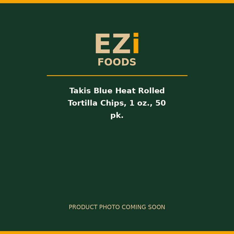 Takis Blue Heat Rolled Tortilla Chips, 1 oz., 50 pk.